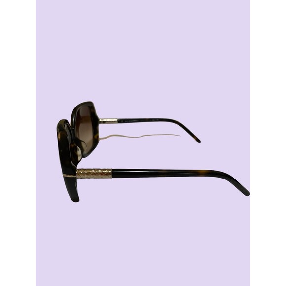 Burberry B 4107 3002/13 Tortoise Frame Brown Lenses Sunglasses - Picture 3 of 8